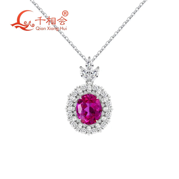 Red Ruby Crystal Pendants-ToShay.org