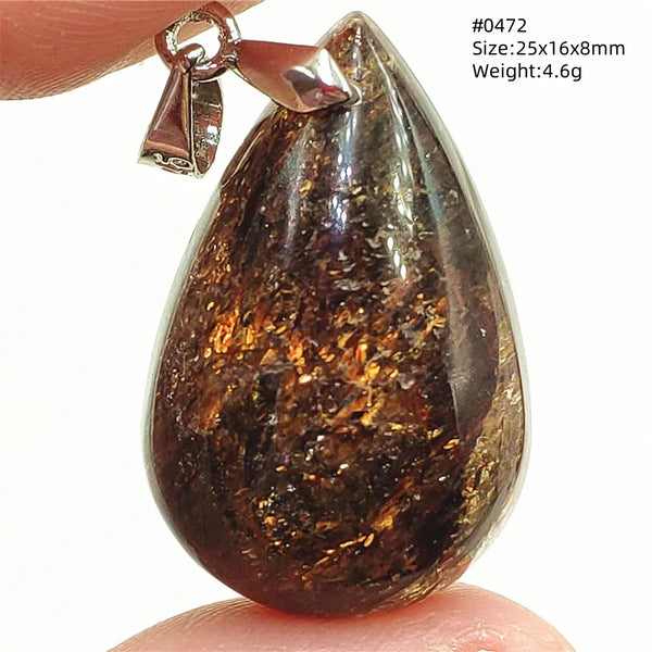 Black Copper Rutilated Quartz-ToShay.org