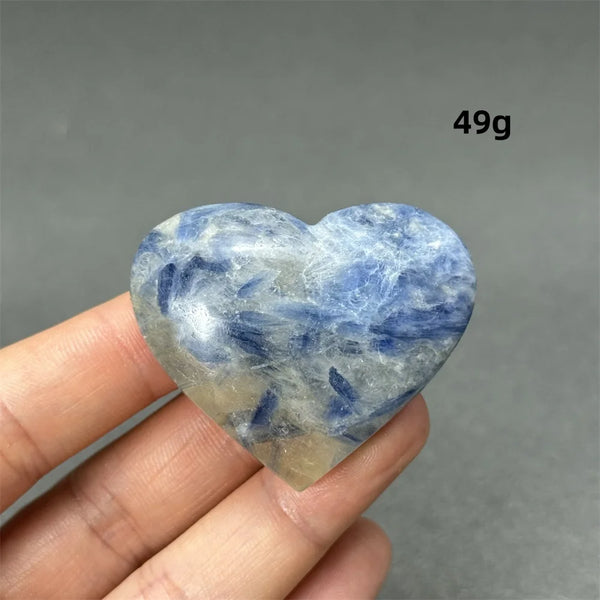 Blue Kyanite Heart-ToShay.org