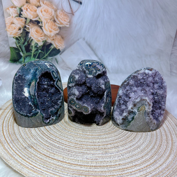 Purple Amethyst Cluster-ToShay.org