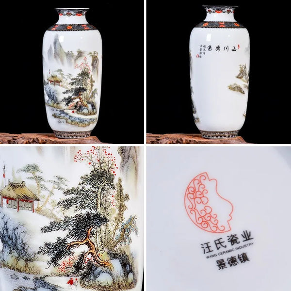 Landscape Ceramic Vase-ToShay.org