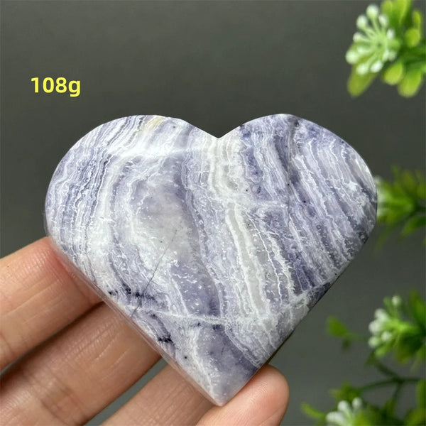 Purple Malachite Heart-ToShay.org