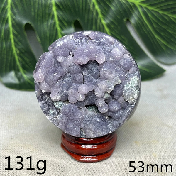 Purple Grape Agate Cluster-ToShay.org