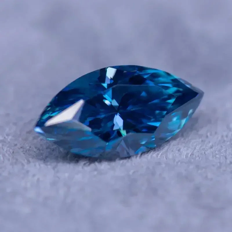 Blue Sapphire Marquise Gemstone-ToShay.org