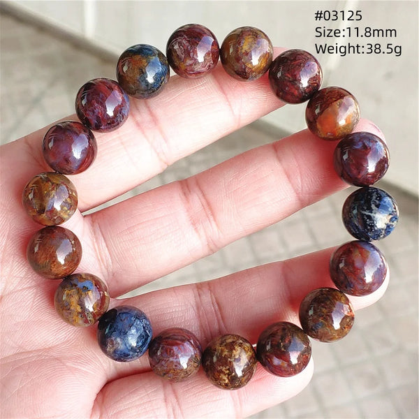 Blue Red Pietersite Bracelet-ToShay.org