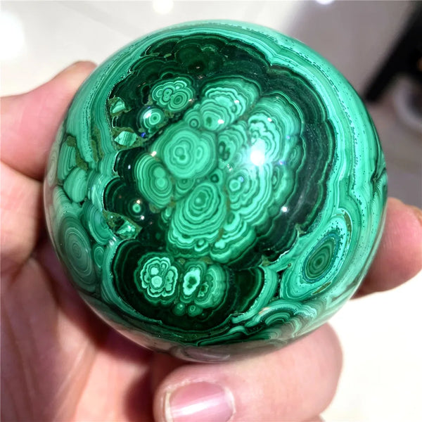 Green Malachite Ball-ToShay.org
