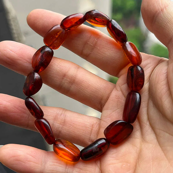 Red Cherry Amber Bracelets-ToShay.org