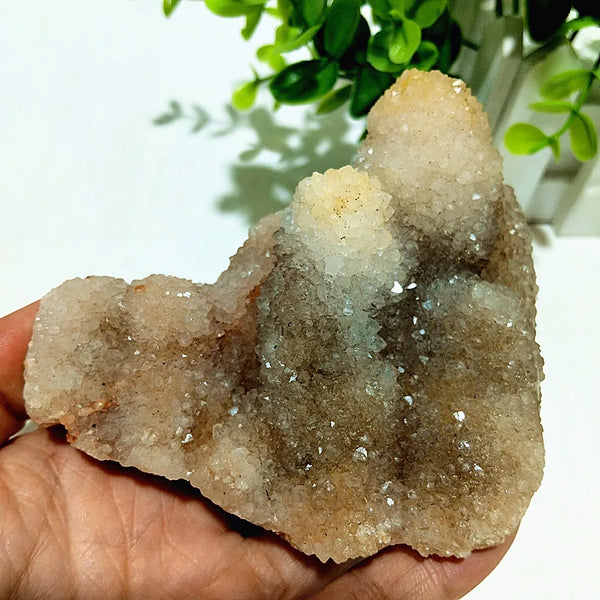 Yellow Agate Finger Crystal Cluster-ToShay.org