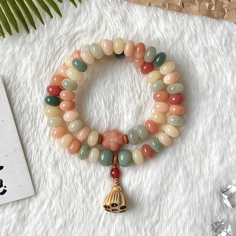 Rainbow Abacus Bodhi Beads-ToShay.org