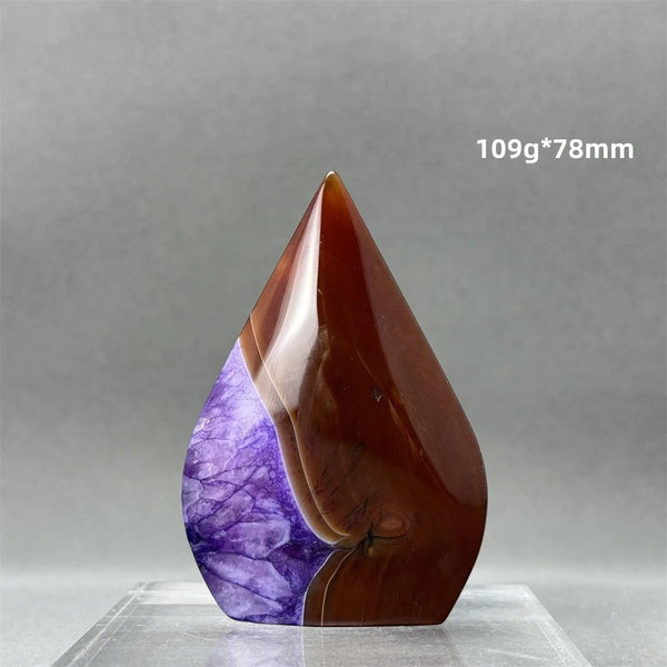 Purple Agate Torch-ToShay.org