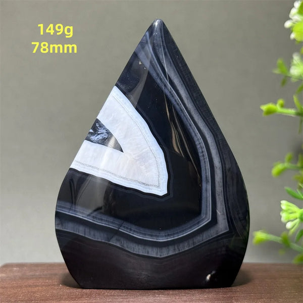 Black Agate Flame-ToShay.org