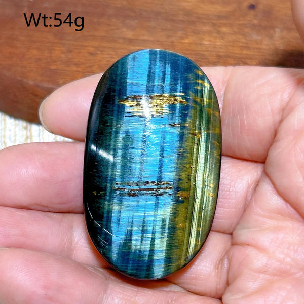 Blue Yellow Tiger Eye Stone-ToShay.org