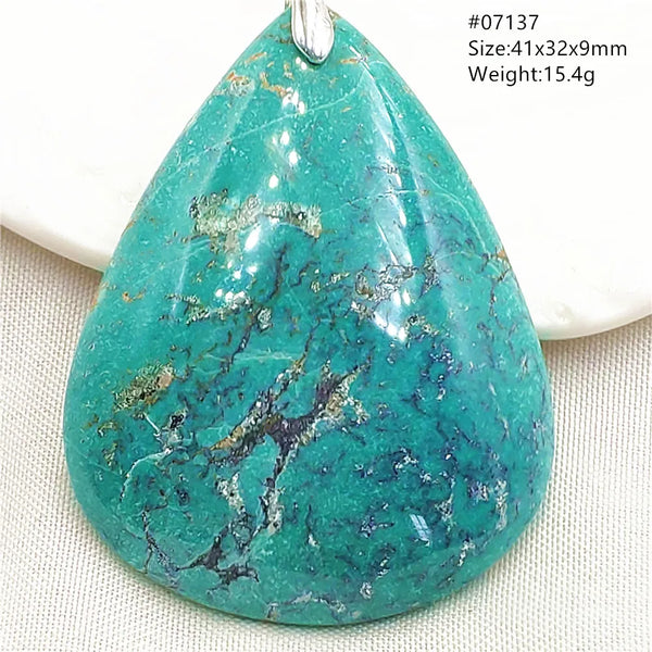 Blue Turquoise Pendant-ToShay.org