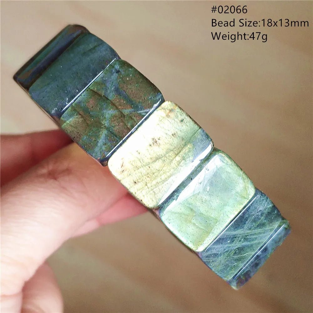 Blue Labradorite Bracelet-ToShay.org