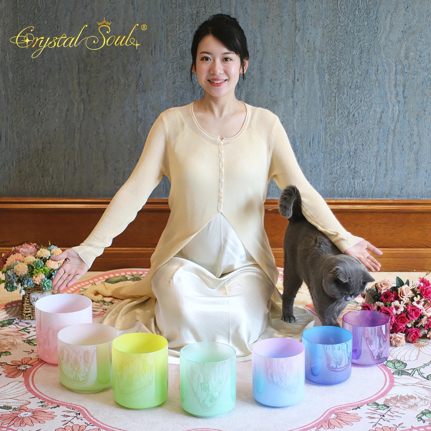Mixed Crystal Singing Bowls-ToShay.org