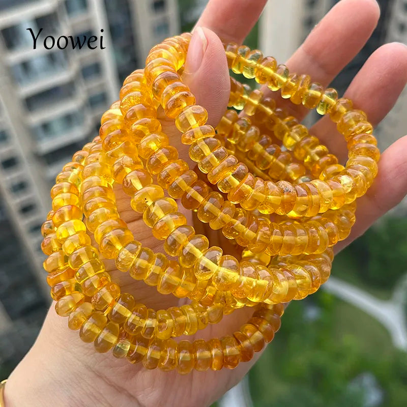 Yellow Amber Bracelet-ToShay.org