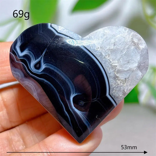 Black Agate Heart-ToShay.org