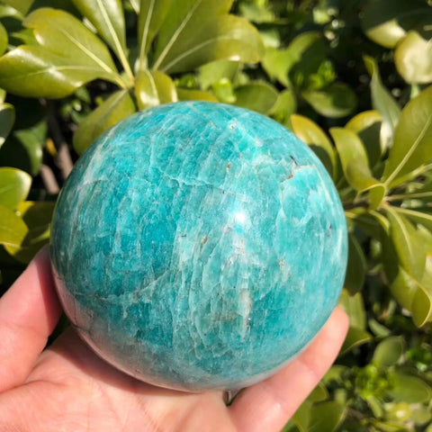 Blue Amazonite Ball-ToShay.org