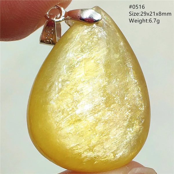 Gold Lepidolite Pendant-ToShay.org