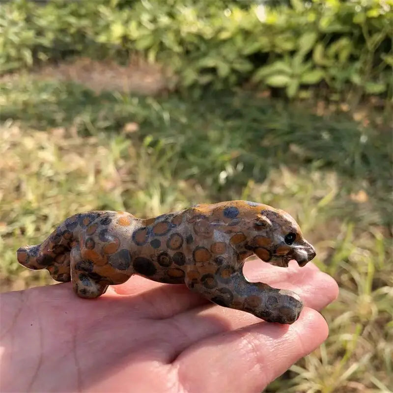 Yellow Leopard Stone Cheetah-ToShay.org