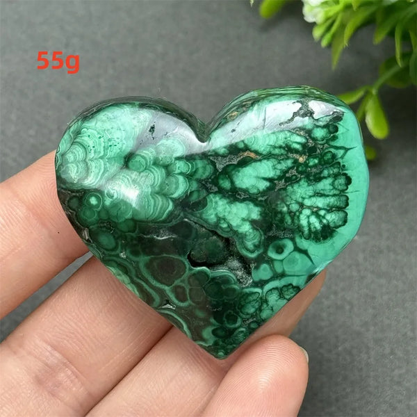 Green Malachite Heart-ToShay.org