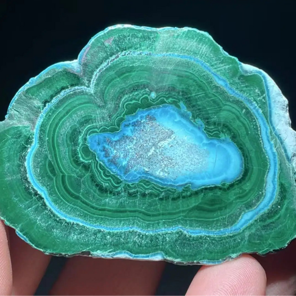 Green Malachite Slice-ToShay.org