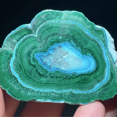 Green Malachite Slice-ToShay.org