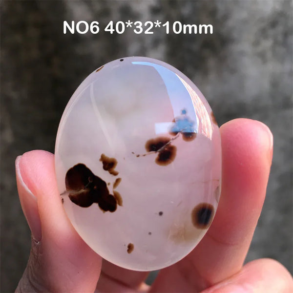 White Chalcedony Grass Agate-ToShay.org