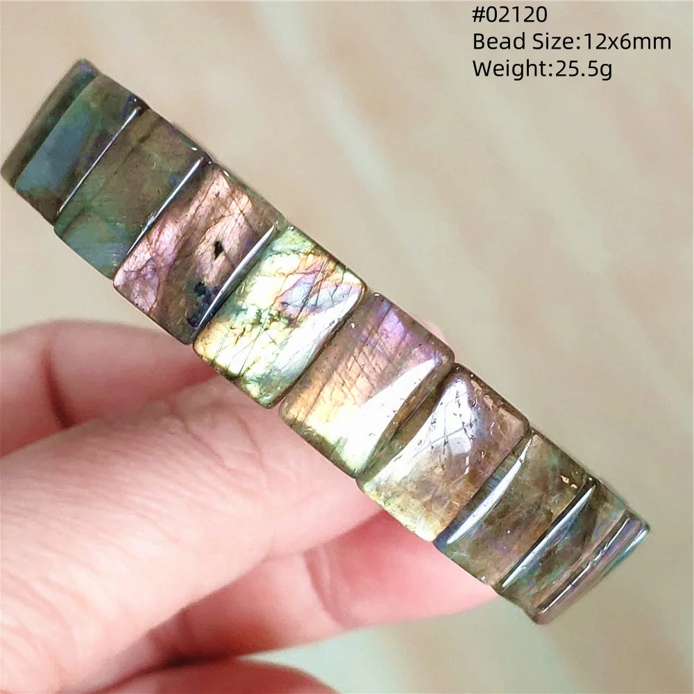 Blue Light Labradorite Bracelet-ToShay.org