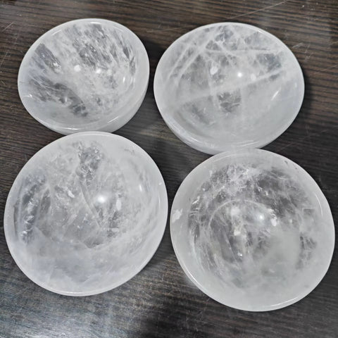 White Quartz Bowl-ToShay.org