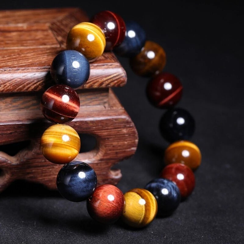 Mixed Tigers Eye Bracelet-ToShay.org
