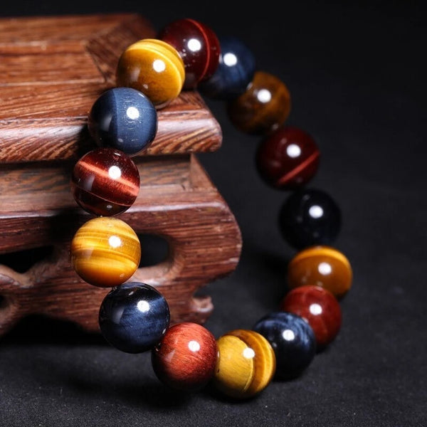 Mixed Tigers Eye Bracelet-ToShay.org