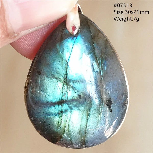 Blue Light Labradorite Pendant-ToShay.org