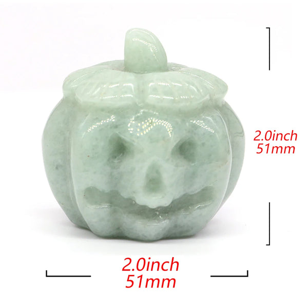 Mixed Crystal Pumpkin Face-ToShay.org