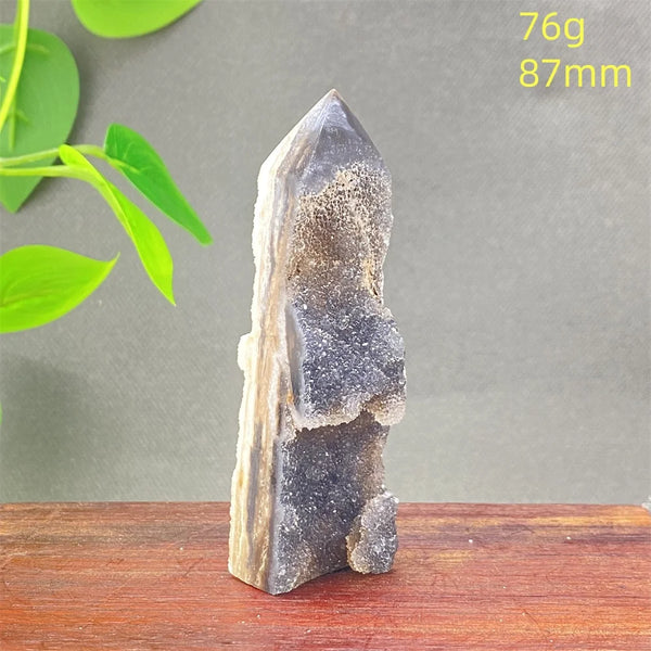 Purple Sphalerite Crystal Tower-ToShay.org