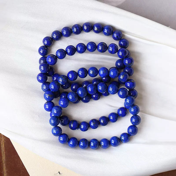 Blue Lapis Lazuli Bracelet-ToShay.org