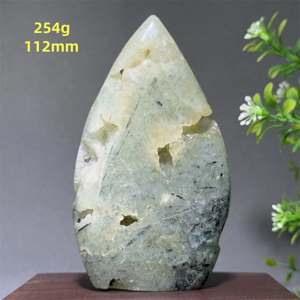 Green Grape Agate Torch-ToShay.org