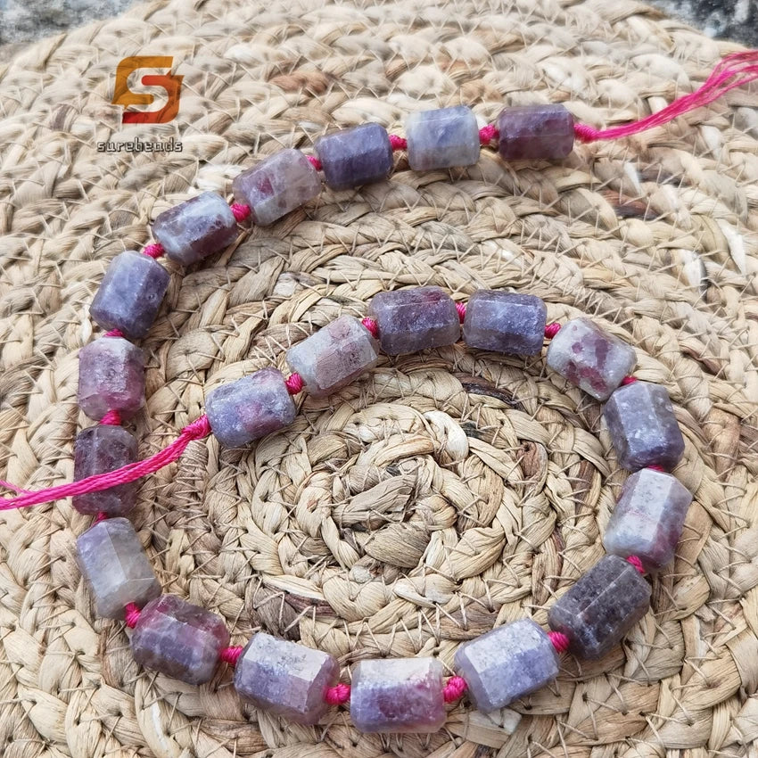 Mixed Crystal Cylinder Beads-ToShay.org