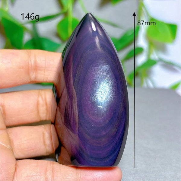 Rainbow Obsidian Torch-ToShay.org