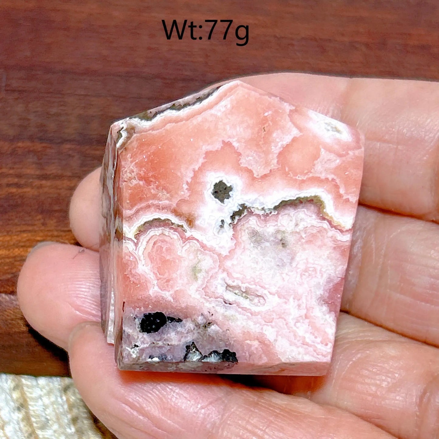 Pink Rhodochrosite Stone-ToShay.org