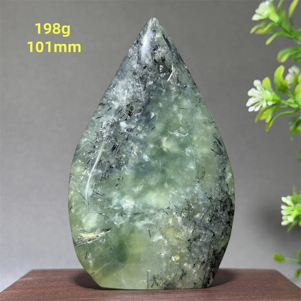 Green Grape Agate Torch-ToShay.org