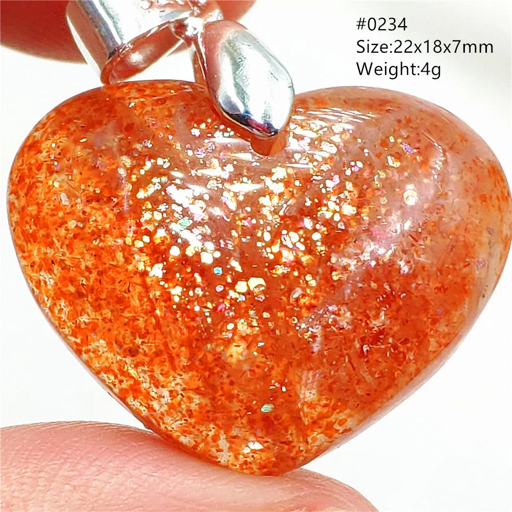 Orange Sunstone Pendant-ToShay.org