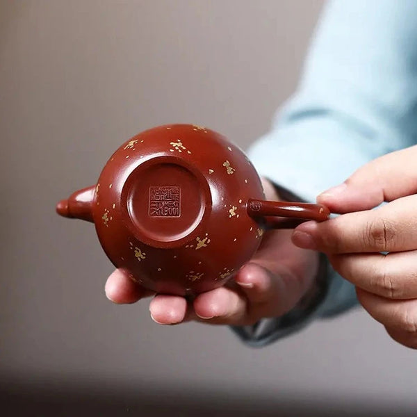 Painted Yixing Clay Teapot-ToShay.org