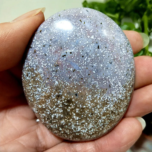 Ocean Jasper Palm Stone-ToShay.org