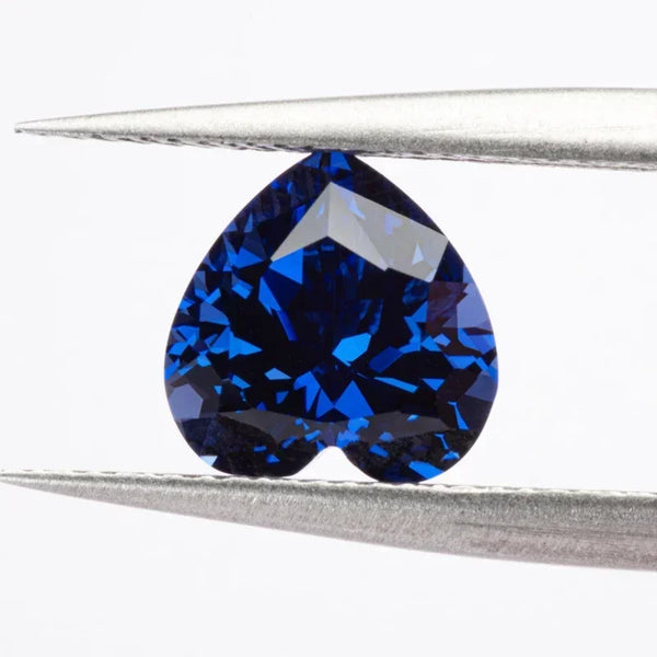 Blue Sapphire Heart-ToShay.org