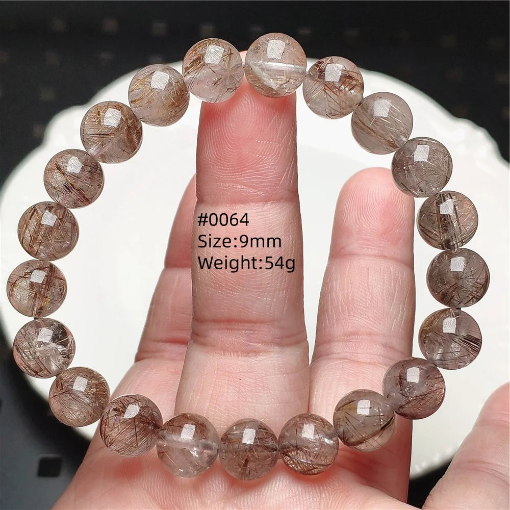 Silver Rutilated Quartz Bracelet-ToShay.org