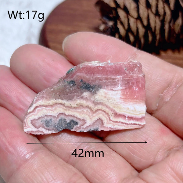 Pink Rhodochrosite Slice-ToShay.org