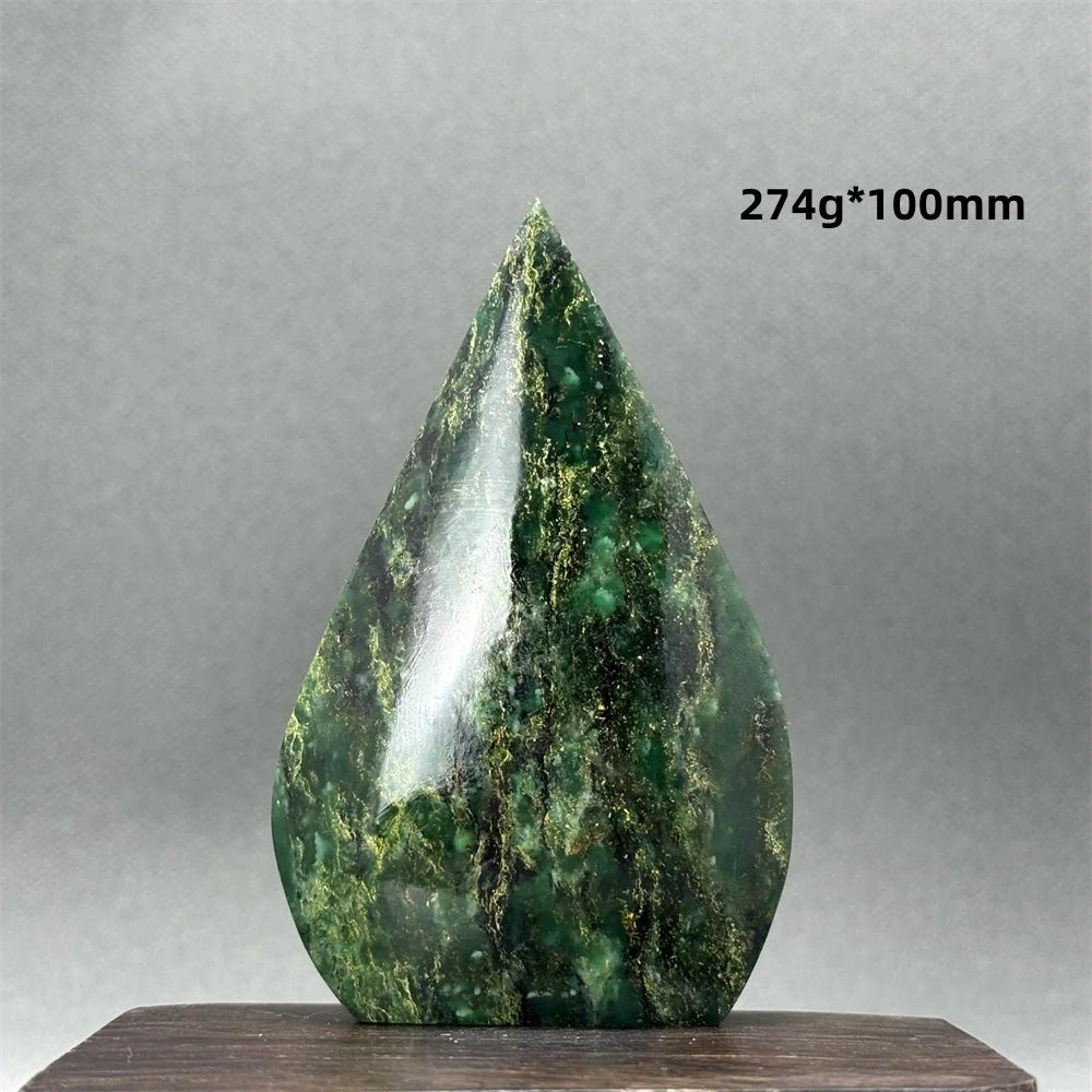 Green Emerald Jasper Torch-ToShay.org