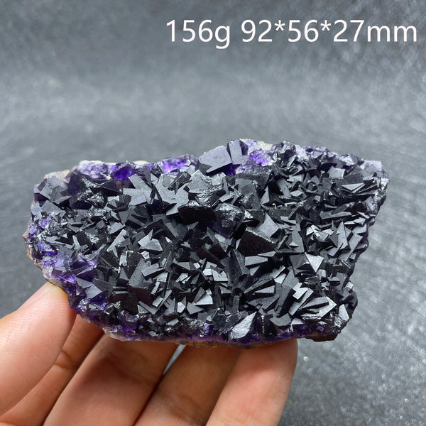 Purple Fluorite Crystal Cluster-ToShay.org