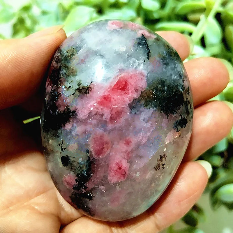 Pink Rose Snowflake Stones-ToShay.org